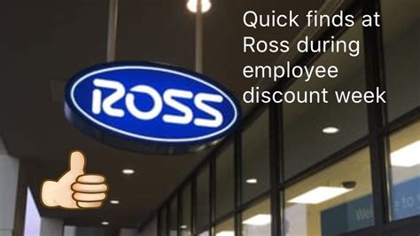 Get Deal. . When is ross 40 employee discount 2022